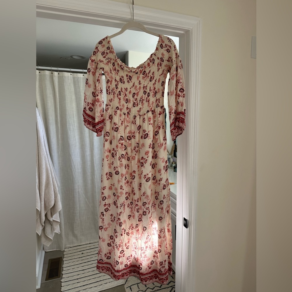Altar’d State long sleeve, maxi floral dress